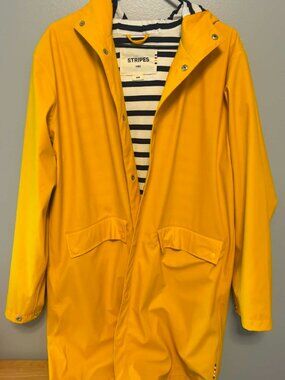 HBC Stripes Yellow Raincoat
